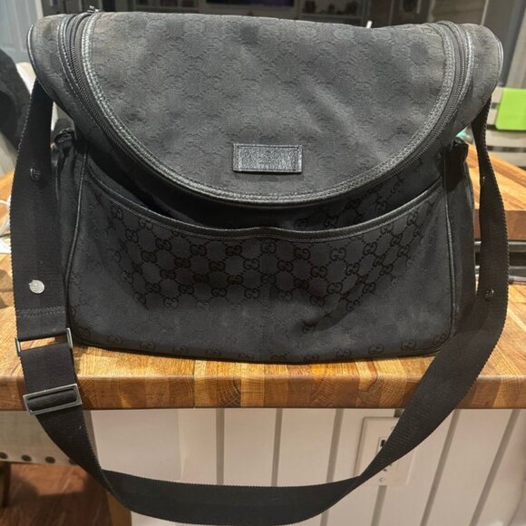Handbags - Gucci GG Canvas diaper bag